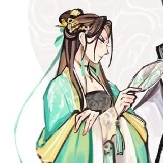 Sticker Шень Цзю @craaaaab_stiiiick . - 2