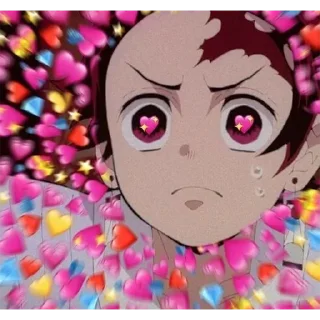 Sticker @Anime_stickery Клинок рассекающий демонов - 8