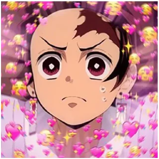 Sticker @Anime_stickery Клинок рассекающий демонов - 1