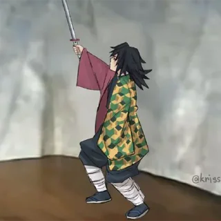 Sticker @Anime_stickery Клинок рассекающий демонов - 11