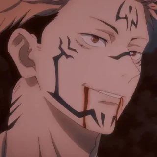 Стикер Sukuna - @Husbandoo - 9