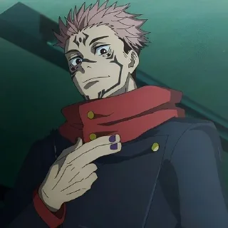 Sticker Sukuna anime by @mikuStcikers - 9
