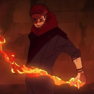 Sticker Sukuna anime by @mikuStcikers - 1