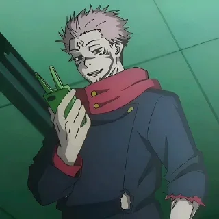 Sticker Sukuna anime by @mikuStcikers - 5