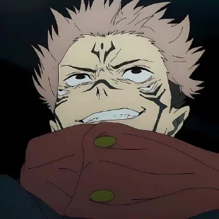 Sticker Sukuna anime by @mikuStcikers - 10