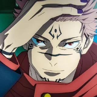 Sticker Sukuna anime by @mikuStcikers - 7