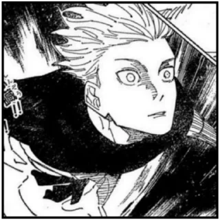 Sticker Годжо и Сукуна • @Loki_Tyan - 3