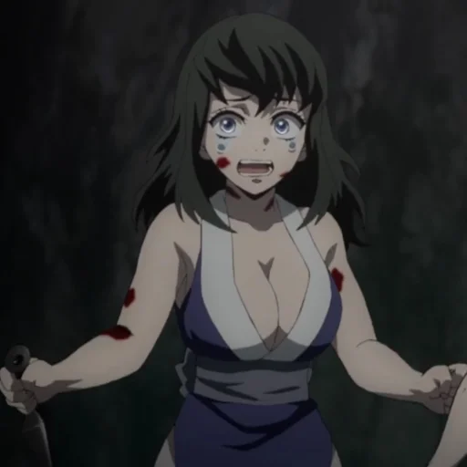 аниме мультфильм человеческое лицо