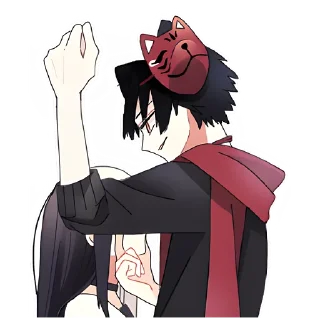 Sticker Сумасшедшие друзья @Nyasticks - 11