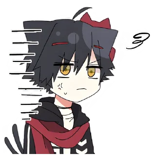 Sticker Сумасшедшие друзья @Nyasticks - 1