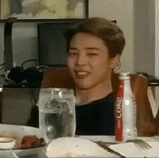 person human face soft drink