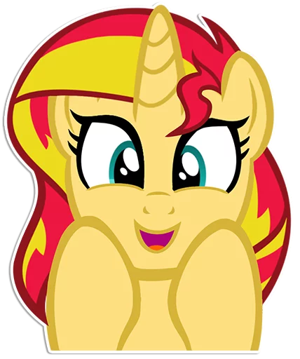 Sticker SunsetShimmeE418 - 1