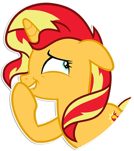 Sticker SunsetShimmeE418 - 1