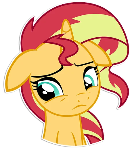 Sticker SunsetShimmeE418 - 1