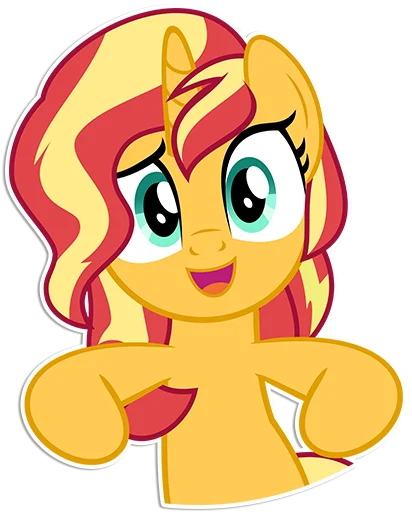 Стикер SunsetShimmeE418 - 1