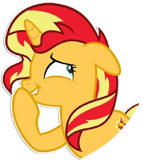 Sticker Sunset Shimmer - 4
