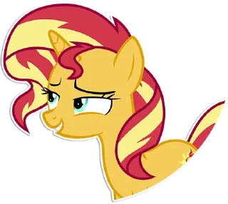 Sticker Sunset Shimmer - 9