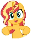 Sticker Sunset Shimmer - 0