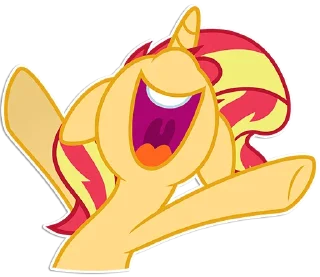 Sticker Sunset Shimmer - 3