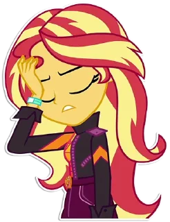 Sticker Sunset Shimmer [EG] - 1