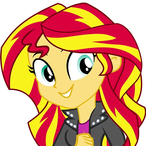 Стикер SunsetShimmerNotPony - 1