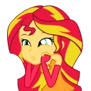 Sticker Sunset Shimmer - 0