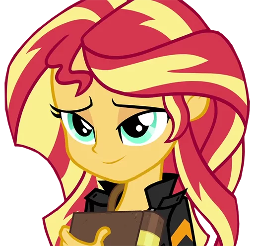 Sunset Shimmer EG - мультипликация