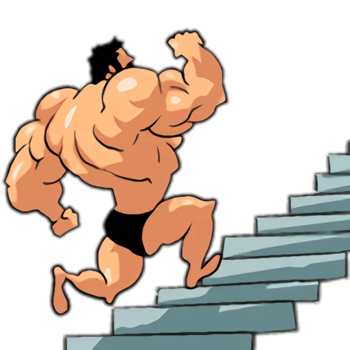 Sticker Super Muscle Man 2 - 7