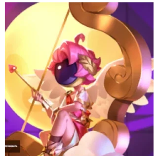 flower cartoon violet