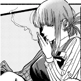 Стикер История о перекуре @oiflibuster - 11