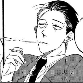 Стикер История о перекуре @oiflibuster - 4