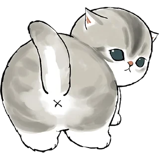 Sticker Сурисури-Нян @Nyasticks - 6