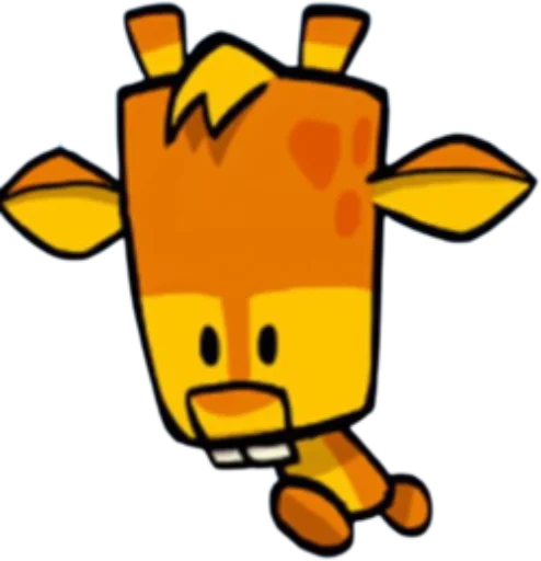 clipart yellow animated cartoon