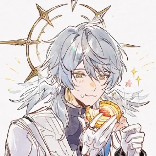 Стикер Sunday 🕊️🤍💙 - 9