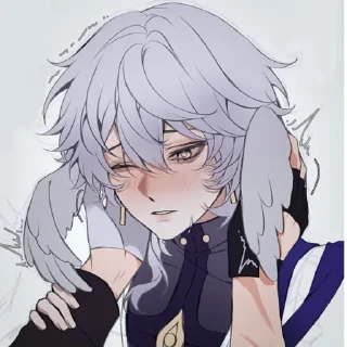 Стикер Sunday 🕊️🤍💙 - 3