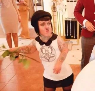 Sticker аня огонь @animerar_bot - 1