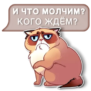 Sticker @igripp мистер кот - 9