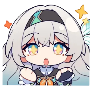 Sticker тгк @firefly_honkai | светлячок - 0