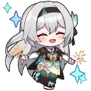 Sticker тгк @firefly_honkai | светлячок - 7