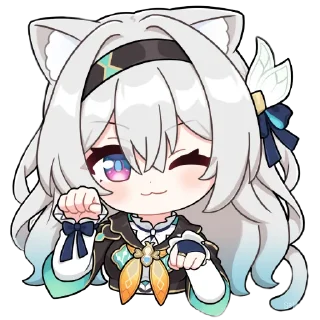 Sticker тгк @firefly_honkai | светлячок - 1