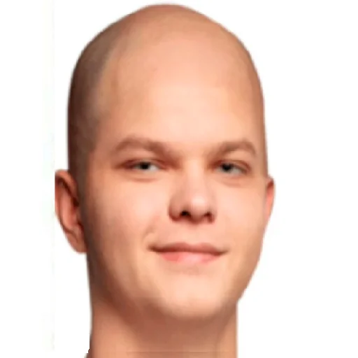 human face forehead skin