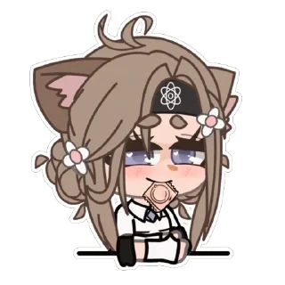 Стикер Жопка Сáтани - 5