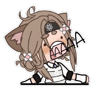 Стикер Жопка Сáтани - 3