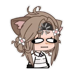 Стикер Жопка Сáтани - 10