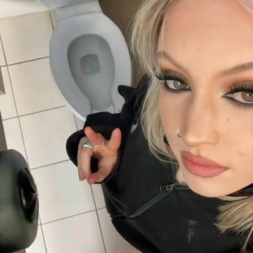 human face person bathroom