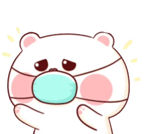 Sticker Sweet_Marshmallow_Couple_Covid_By_cocopry - 1