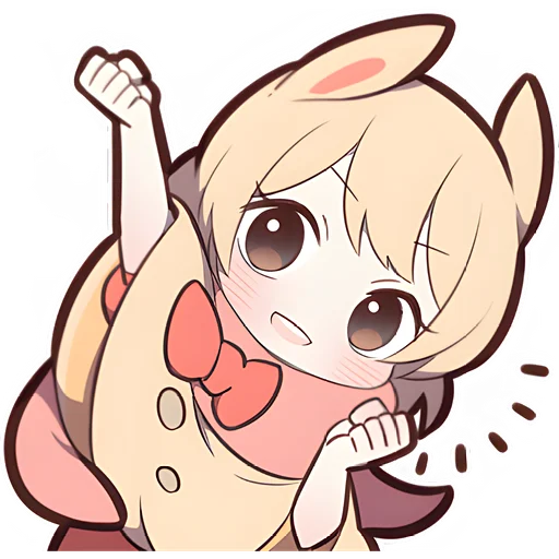 Sticker Sweet_rabbit1_Nyasticks - 1