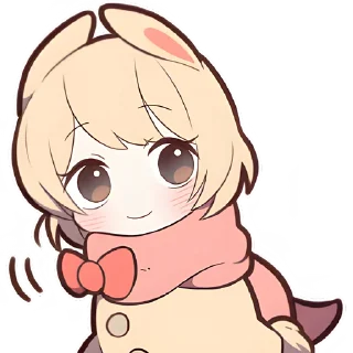 Стикер Сладкий зайчик @Nyasticks - 10