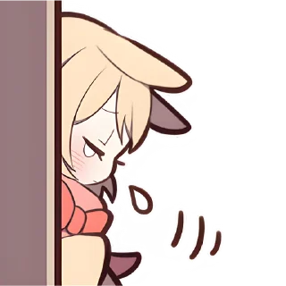 Стикер Сладкий зайчик @Nyasticks - 3