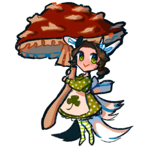 Sticker Sweetavrorafox_1 - 1